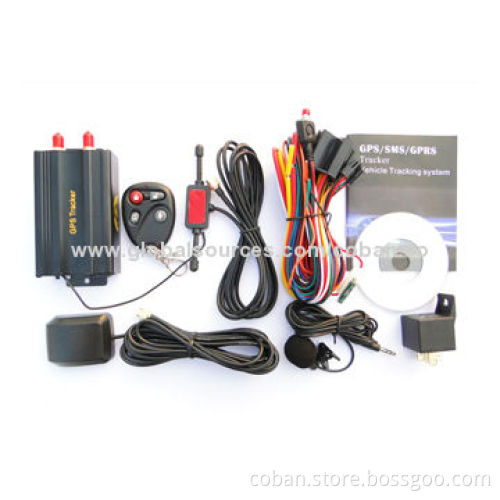 Engine stop car GPS tracker, GPS103 supports fuel monitor sensor